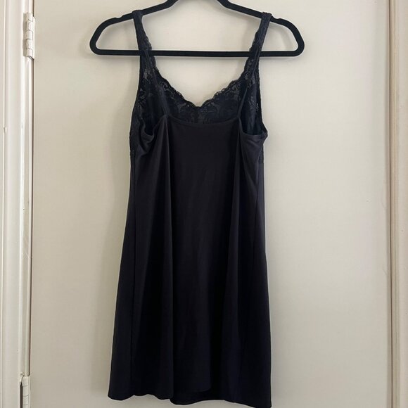 Y2K Babydoll Slip Dress Sz S Lace Empire Waist Whimsigoth Fairy Grunge Romantic - Picture 2 of 7